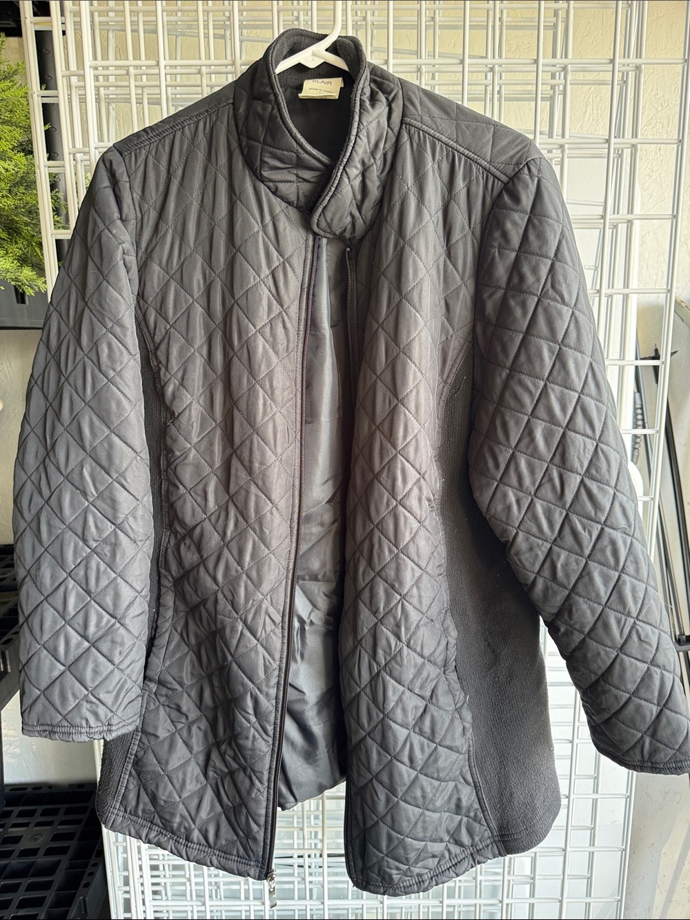 Blair Black Quilted Puffer Jacket